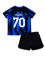 Inter Milan Alexis Sanchez #70 Kotipaita Lasten 2023-24 Lyhythihainen (+ shortsit)